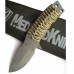 Нож NAV-H Matte Black Oxide D2 Steel Coyote Camo Handle Coyote Kydex Sheath Medford MF/NAV-H OxBk-CoCam-KyCoy R